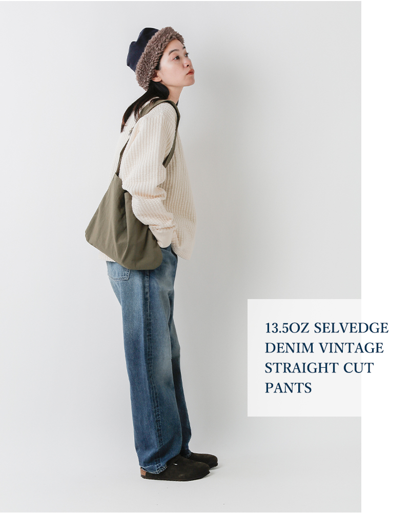 chimala チマラ セルビッチ デニム ヴィンテージ ストレートカット