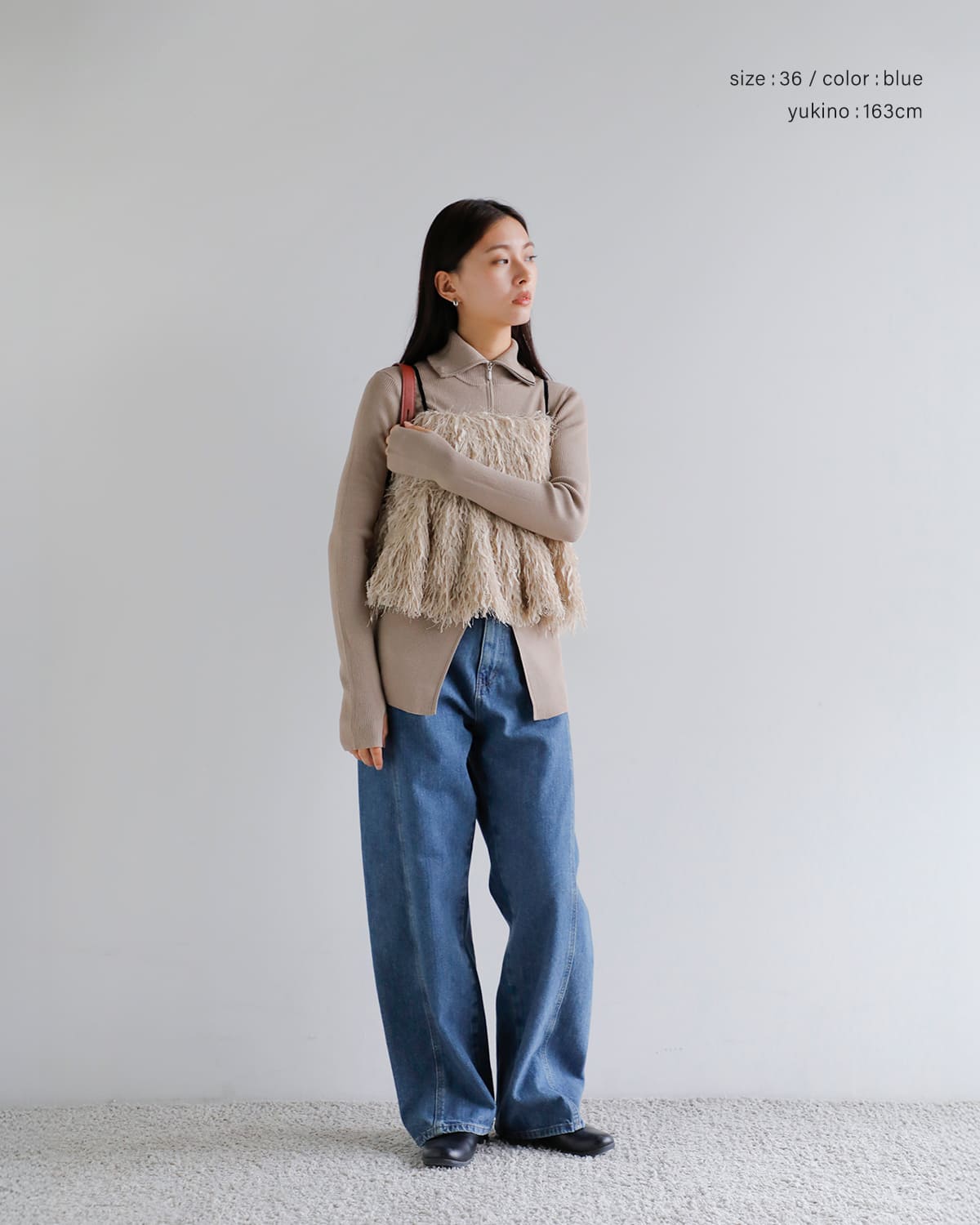 anuke アンヌーク パネル ルーズ デニム パンツ “Panel Loose Denim