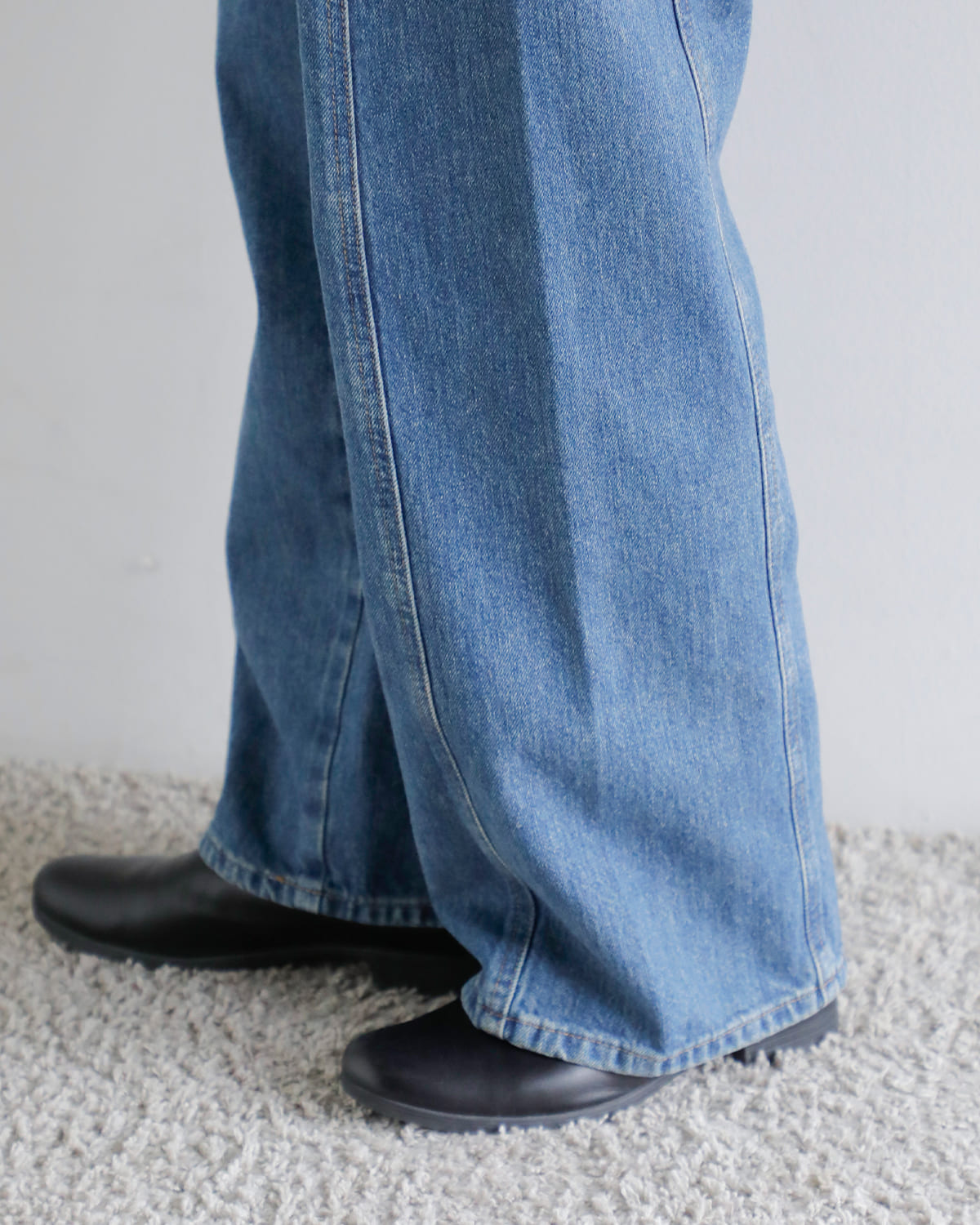 anuke アンヌーク パネル ルーズ デニム パンツ “Panel Loose Denim