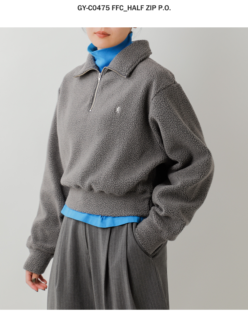 40%OFF】Gymphlex ジムフレックス フリース ハーフジップ プルオーバー