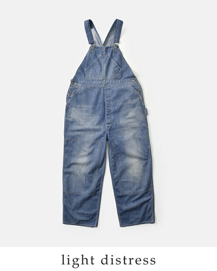 chimala チマラ ダブル幅デニム オーバーオール cs41-wp09 レディース
