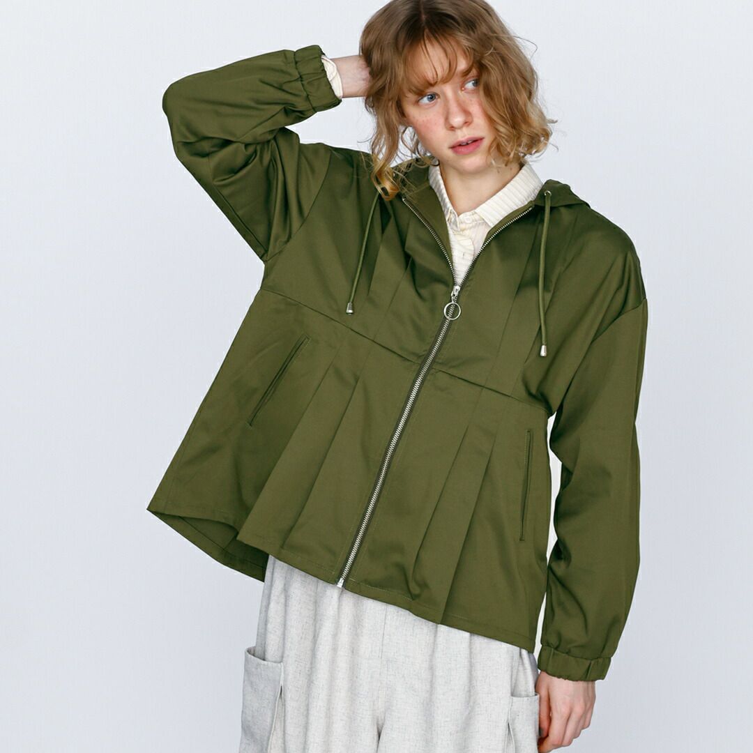 kelen ケレン ウエストタックデザイン フードジャケット “VESTY