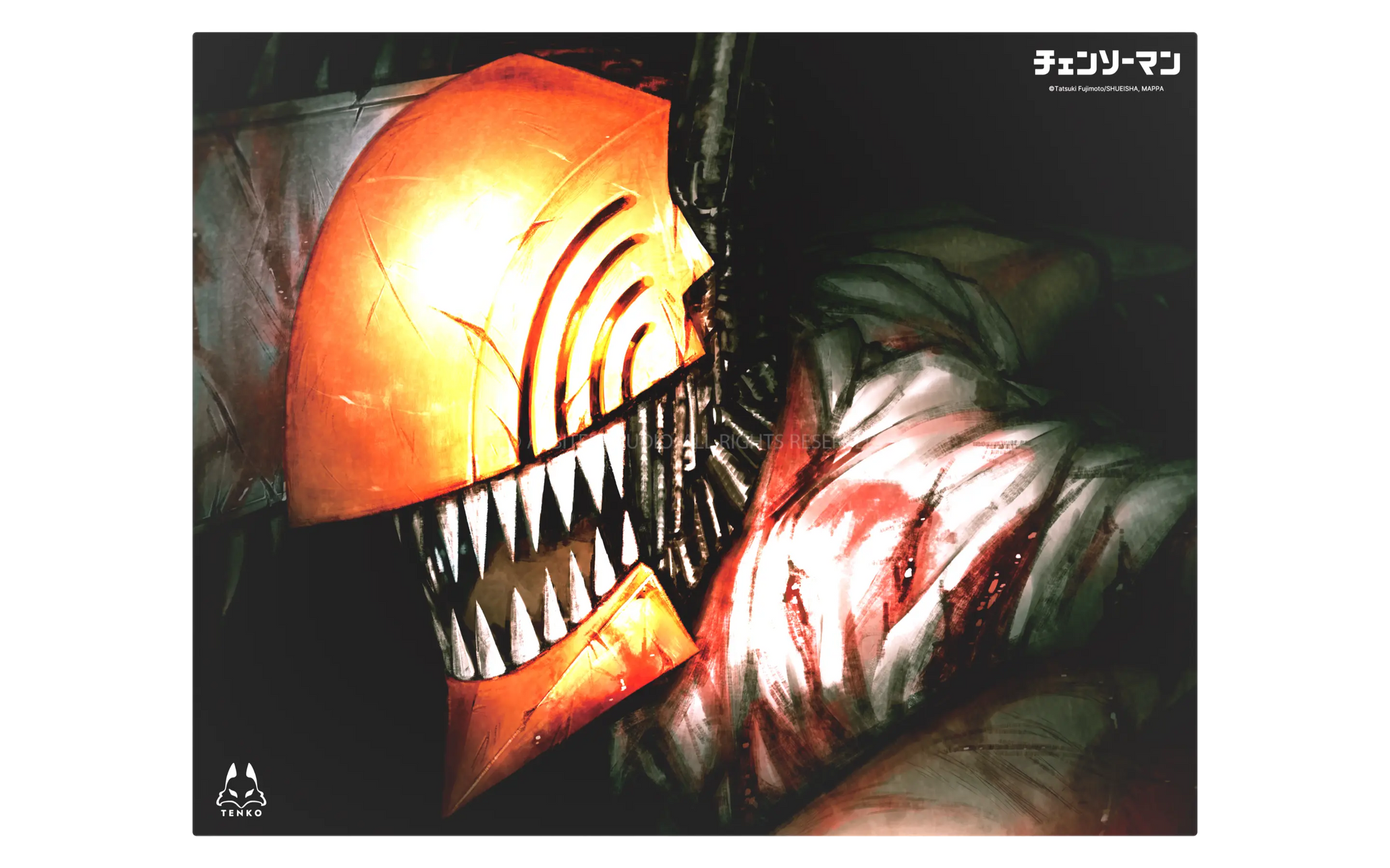 CHAINSAW MAN COLLECTION - LUNAR SPEED Glass Pad – Arbiter Studio