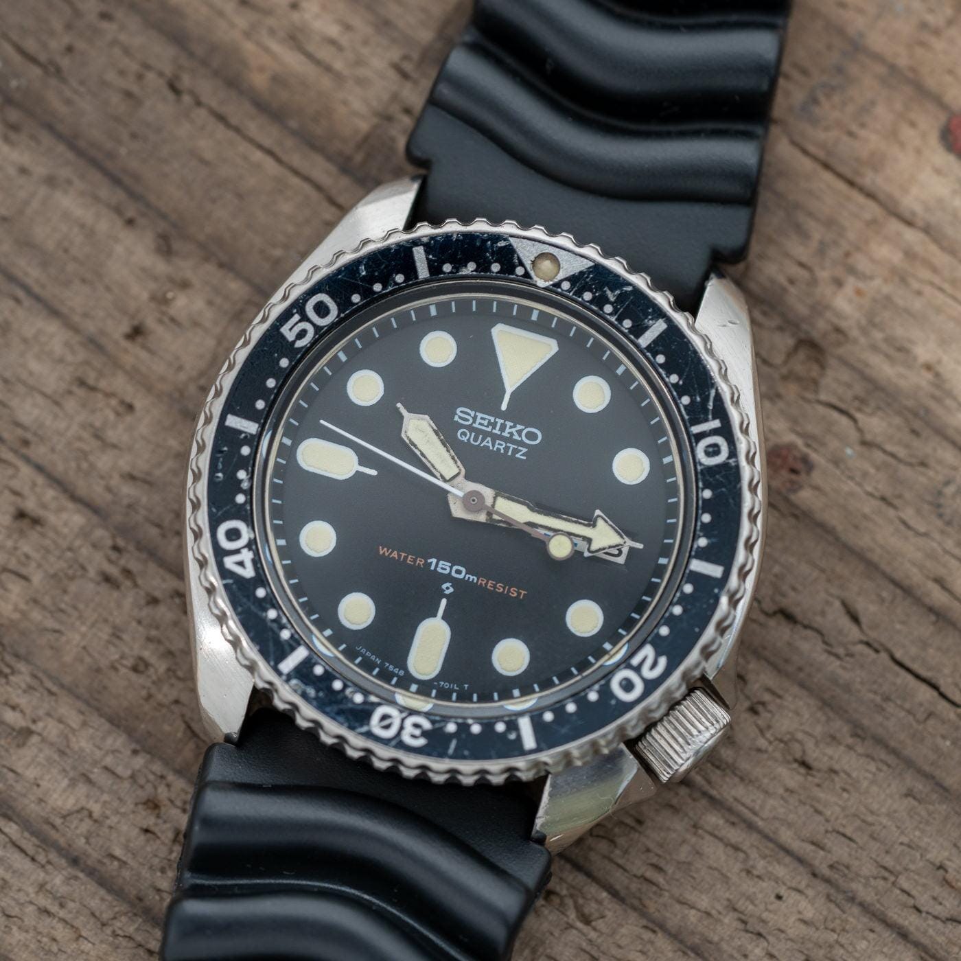 SEIKO 150m Diver 7548-7000 Black | ARBITRO