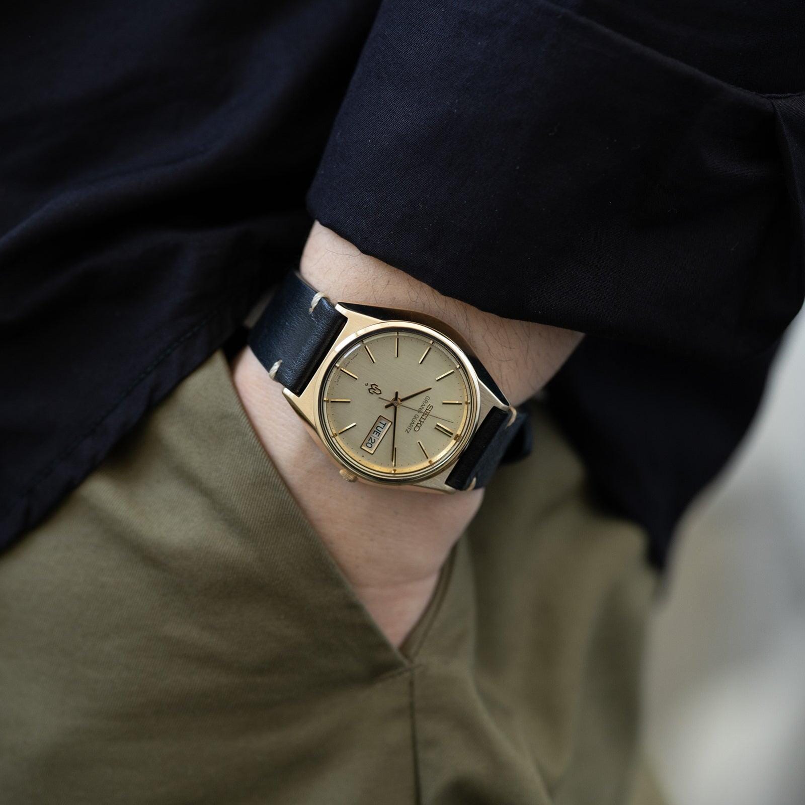 SEIKO GRAND QUARTZ 4843-8040 CAP GOLD | ARBITRO