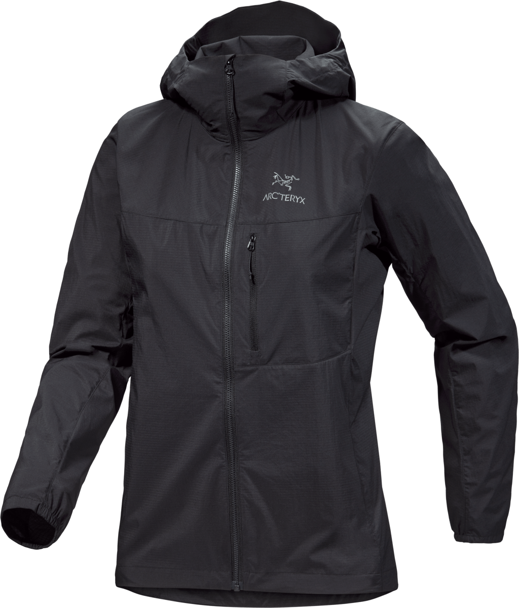 Arc'teryx Women's Lightweight Squamish Hoody Black – Black – Arc