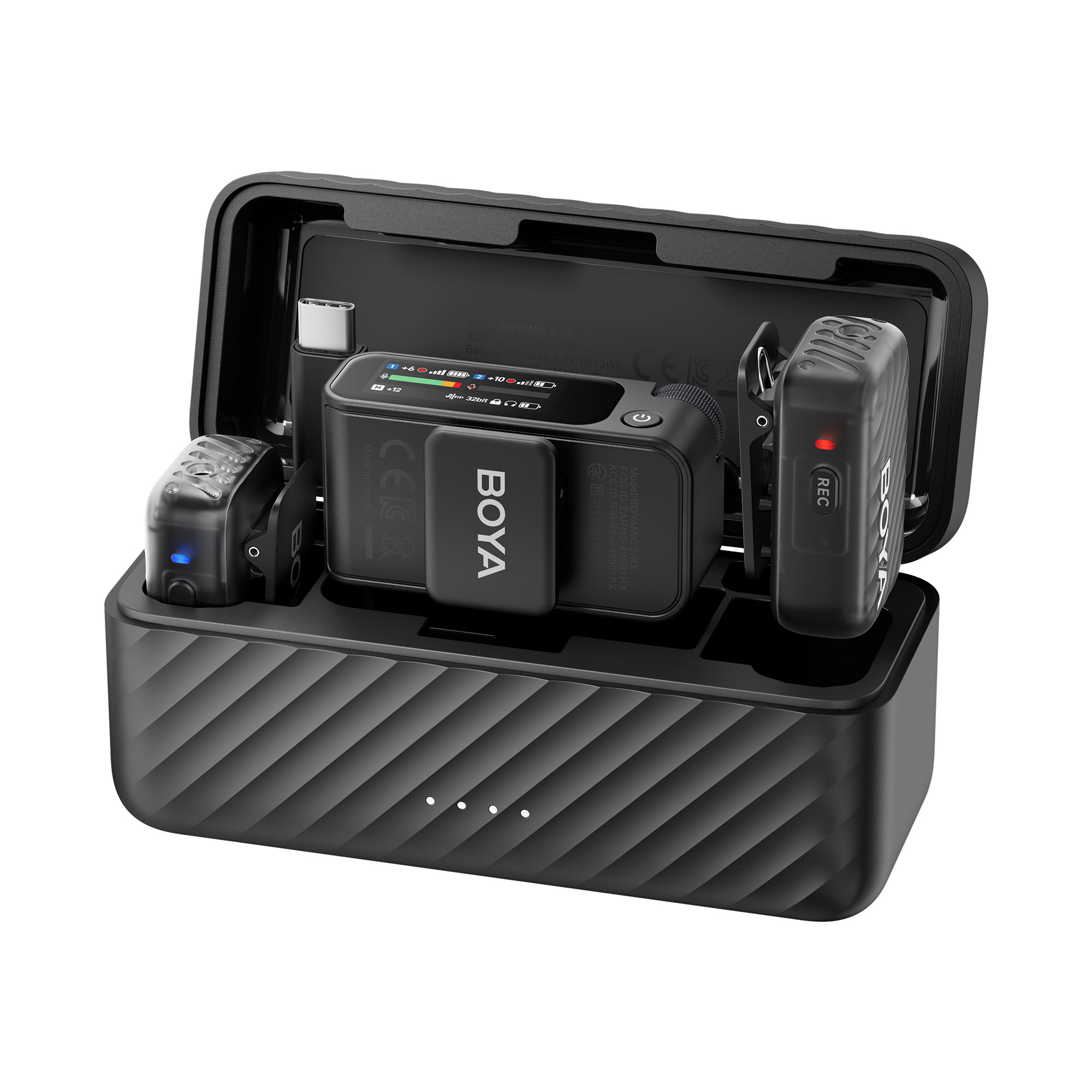 BOYAMIC2 - BOYA - AI搭載 プロ仕様 2.4GHzワイヤレスマイク- 株式会社