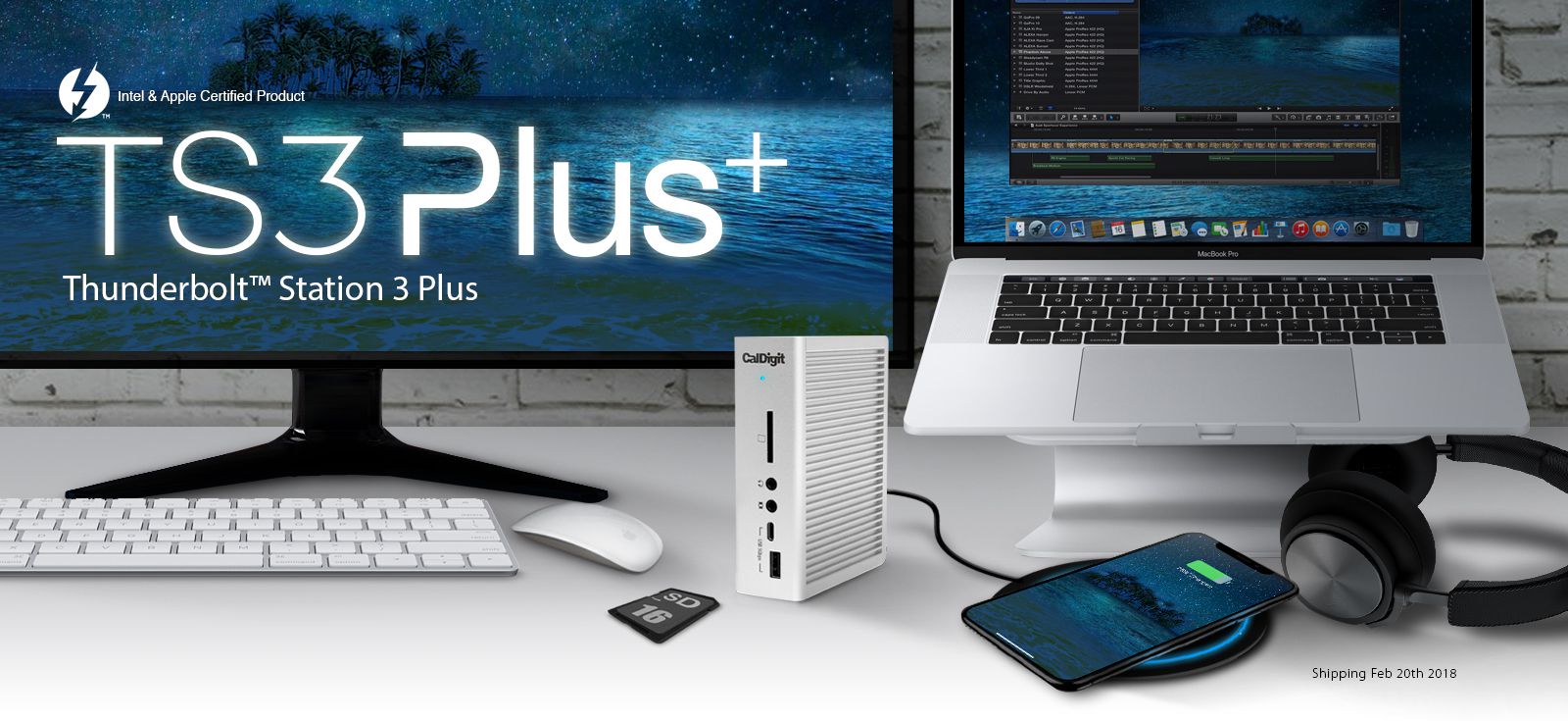 New Thunderbolt 3 Dock | Thunderbolt Station 3 Plus | CalDigit