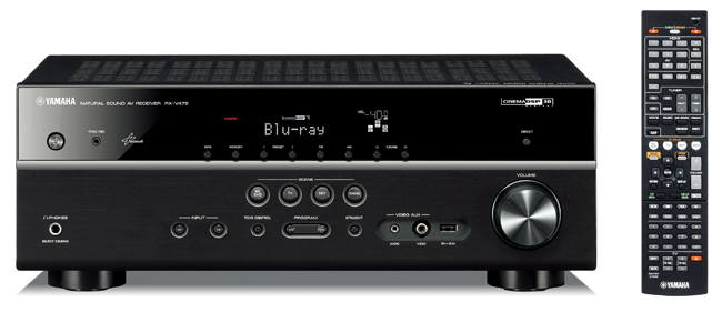 ネットワーク&スマートフォン対応力を高めたAVレシーバー『RX-V475