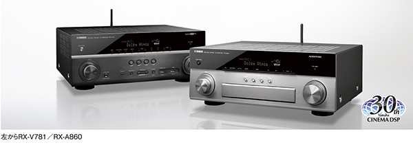 Dolby Atmos & DTS:X、ハイレゾ再生、4K映像対応。デュアル7.1ch