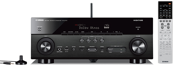 Dolby Atmos、DTS:X、HDR/4K映像対応。デュアル7.1chネットワークAV