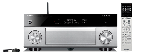 改良を加えたシネマDSP HD³、YPAOプレシジョンEQなどの最新機能を搭載