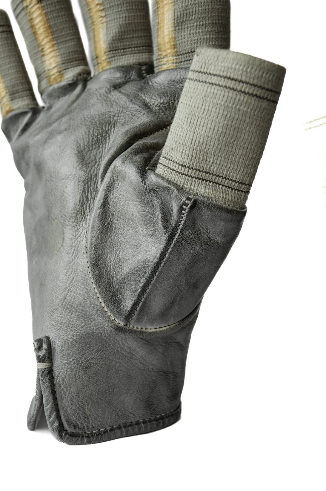 Carol Christian Poell Taped Seam Fingerless Gloves - Archived