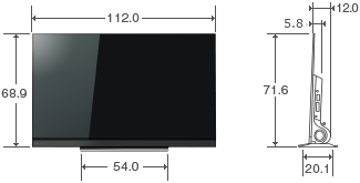 仕様表/50V型BM620X｜テレビ｜REGZA：東芝