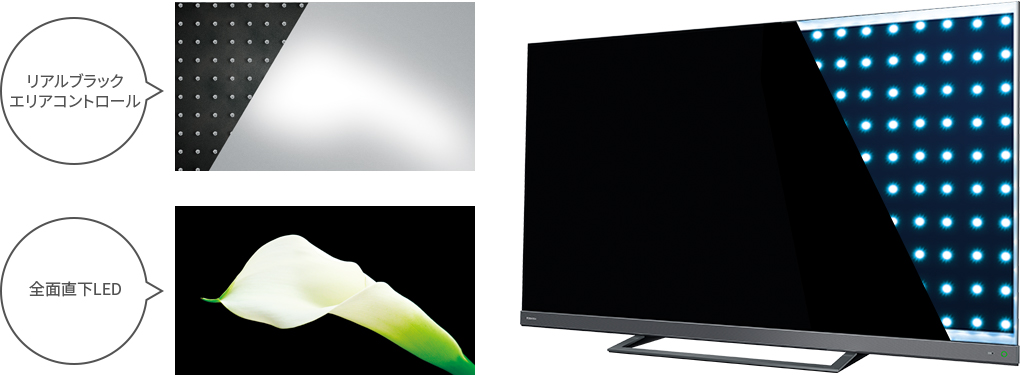 Z740X/高画質/さまざまな高画質技術｜テレビ｜REGZA：東芝