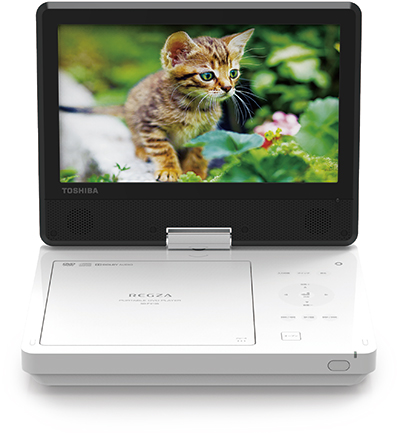 回転ディスプレイで自由な視聴スタイルを実現 ワイド9V型高精細液晶