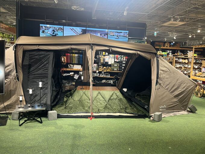 レポ】冬キャンプを盛り上げる！『アルペンアウトドアーズ』がこたつ