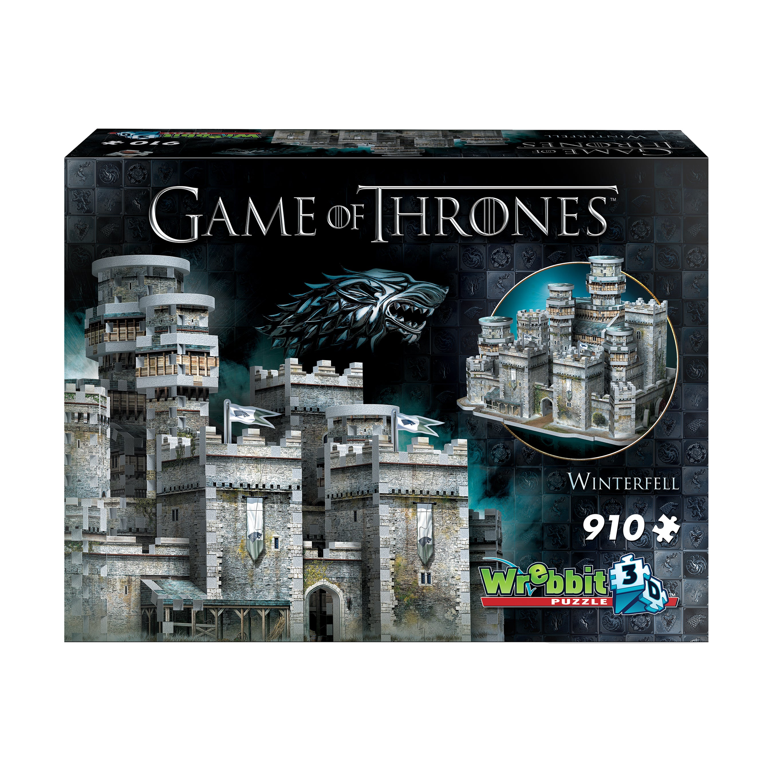 Game of Thrones - Winterfell 3D Puzzle: 910 Pcs | AreYouGame