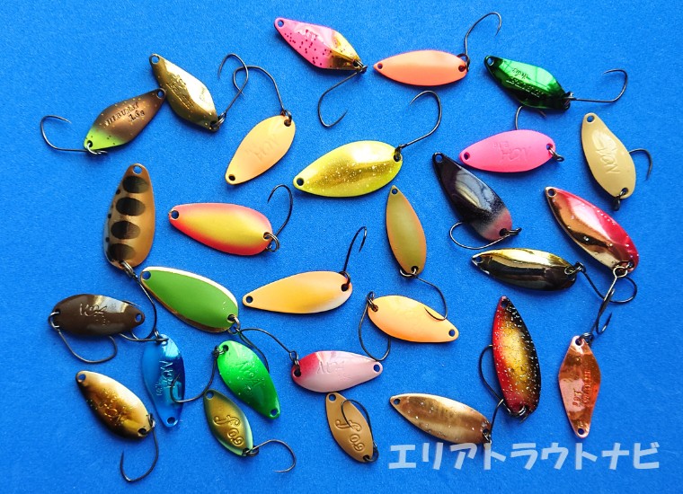 エリアトラウト「最強スプーン」を一気見！定番のおすすめモデルを紹介
