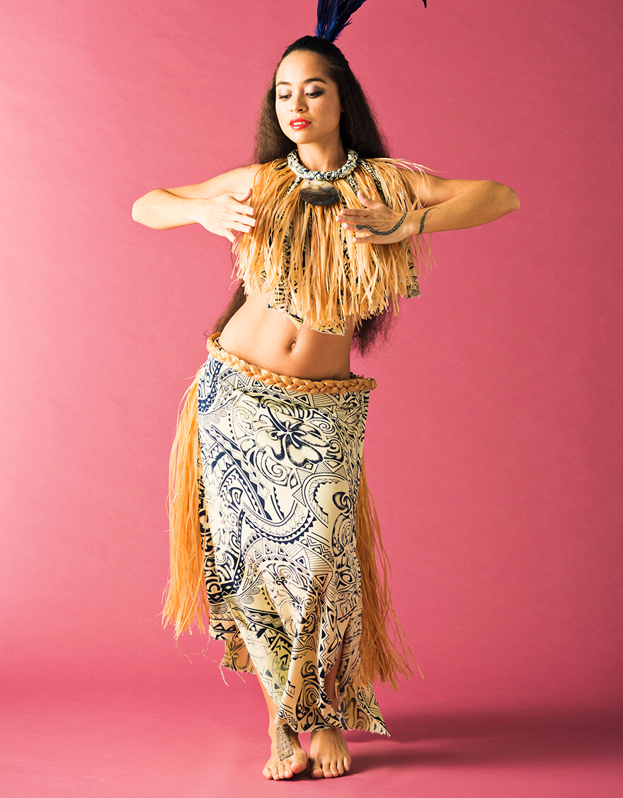 モレコスチュームパレオ（ナチュラル） – 【公式】フラダンス衣装