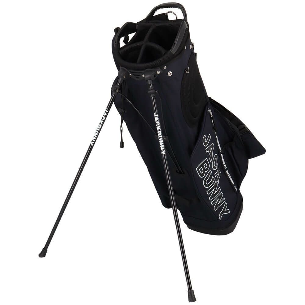 ジャックバニー Jack Bunny!! ロゴファスナー スタンド キャディバッグ