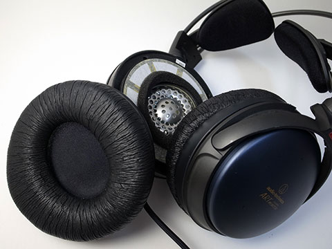 編集後記】オーディオテクニカのヘッドホン「ATH-A900」のイヤパッドを