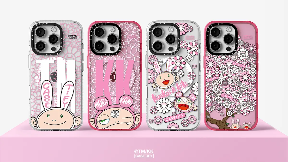 村上隆とCASETiFYのコラボ企画第2弾「TAKASHI MURAKAMI x CASETiFY