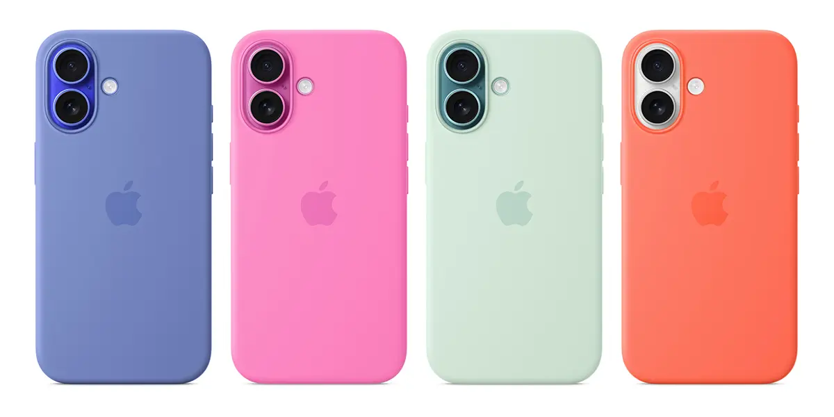iPhone 16/16 Proシリーズ用のApple純正シリコーンケースに、2025年春