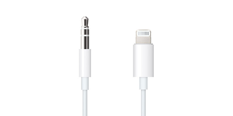 新製品】Apple純正「Lightning – 3.5mmオーディオケーブル（1.2m）」に