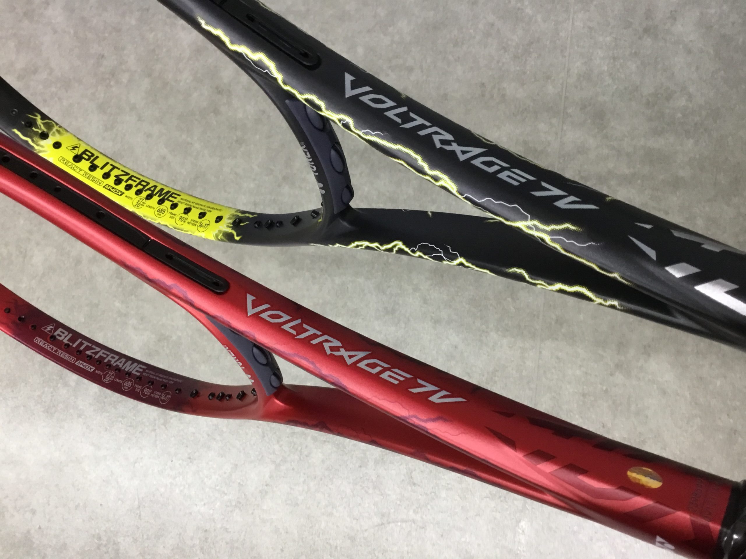 ヨネックス ソフトテニスラケット ボルトレイジ 7S & 7V 新カラー