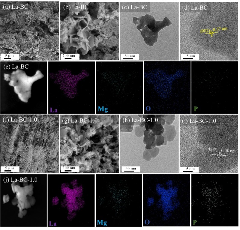 Synthesis of two-dimensional petal-like LaCO3OH biochar for