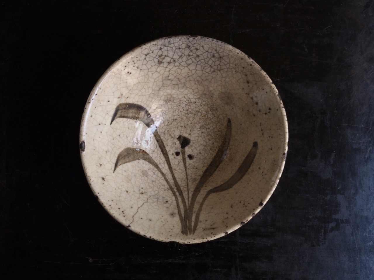 絵瀬戸茶碗 | 古美術いもと