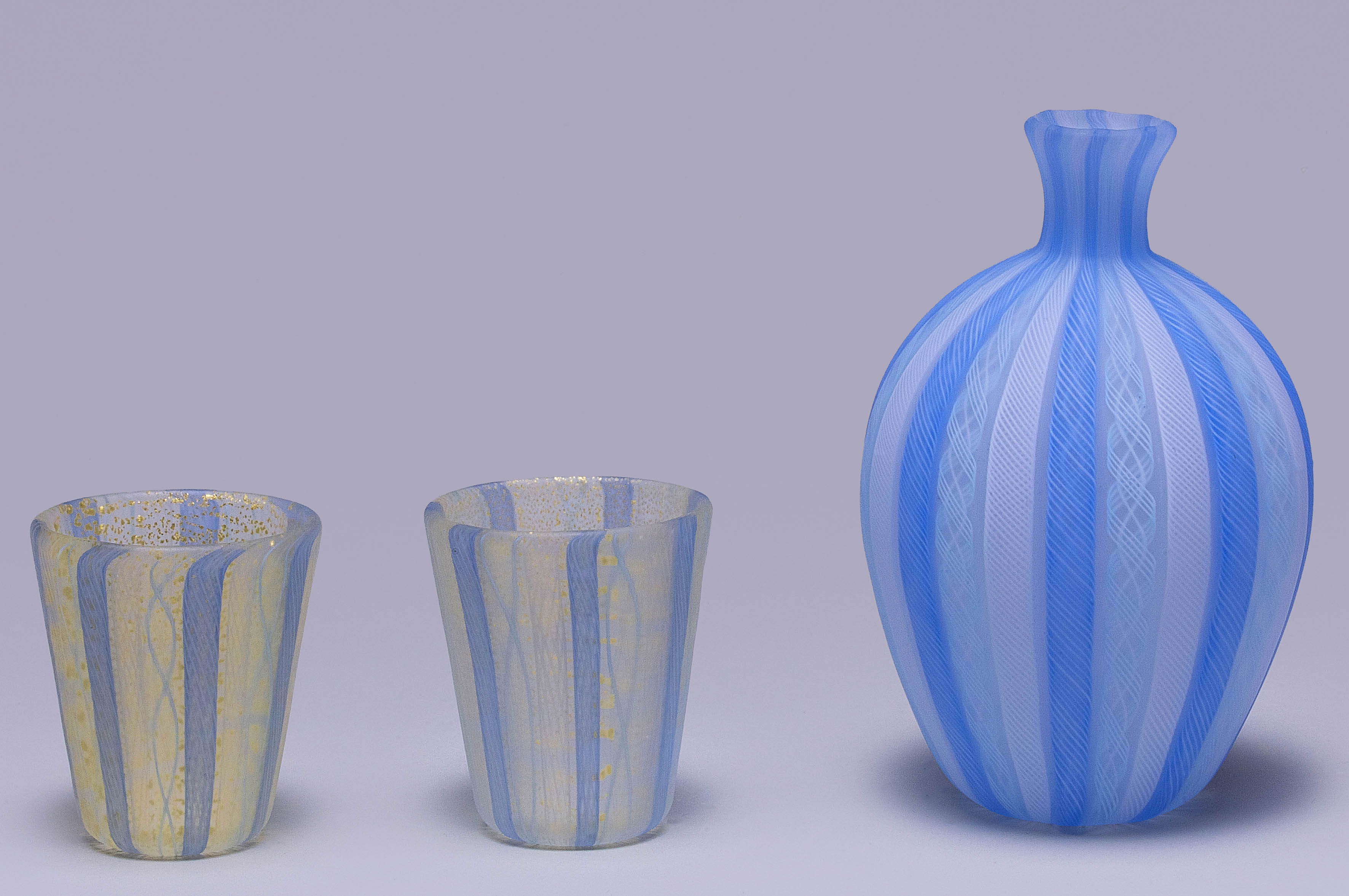 文化勲章受賞作家藤田喬平の手吹ヴェニス FUJITA kyohei 文化勲章受賞作家