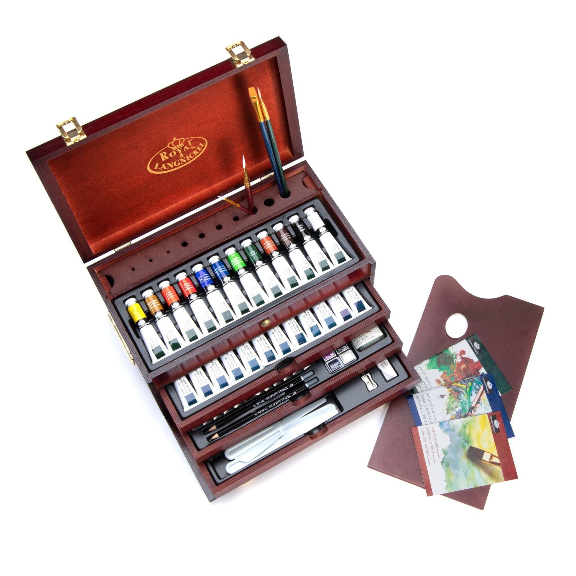 RSET-ART8000 | Essentials™ 80pc Mixed Media Box Art Set – Royal