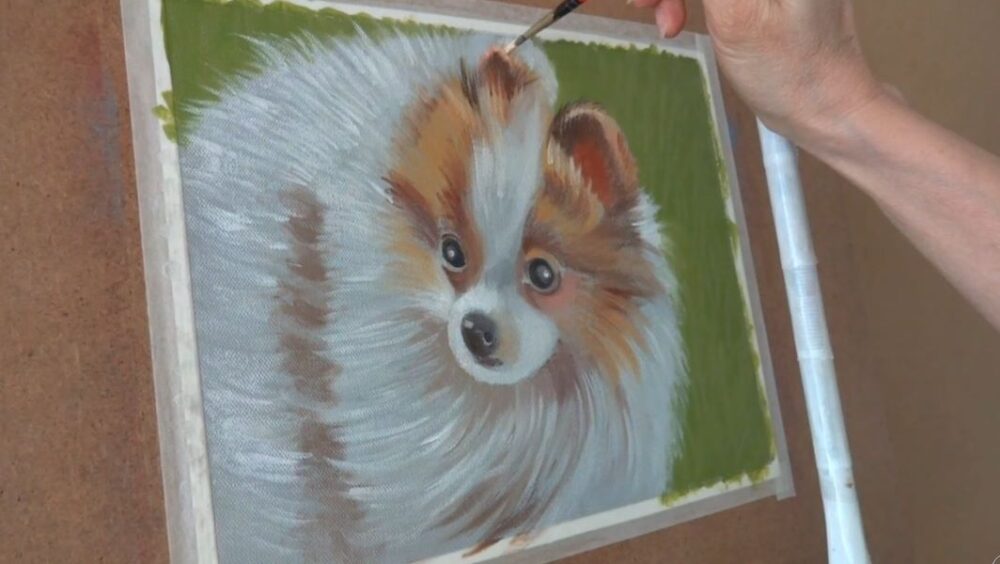 犬の描き方】油絵で犬を描く～初心者必見7つのステップ
