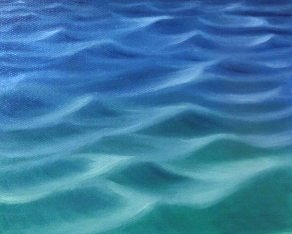 油絵 海の描き方】初心者の為の海の描き方6つのステップ
