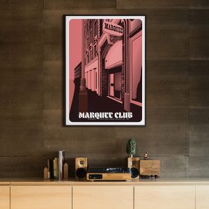 Legendary Music Spaces: Marquee Club – DARK EDITION – Art By Mejdal