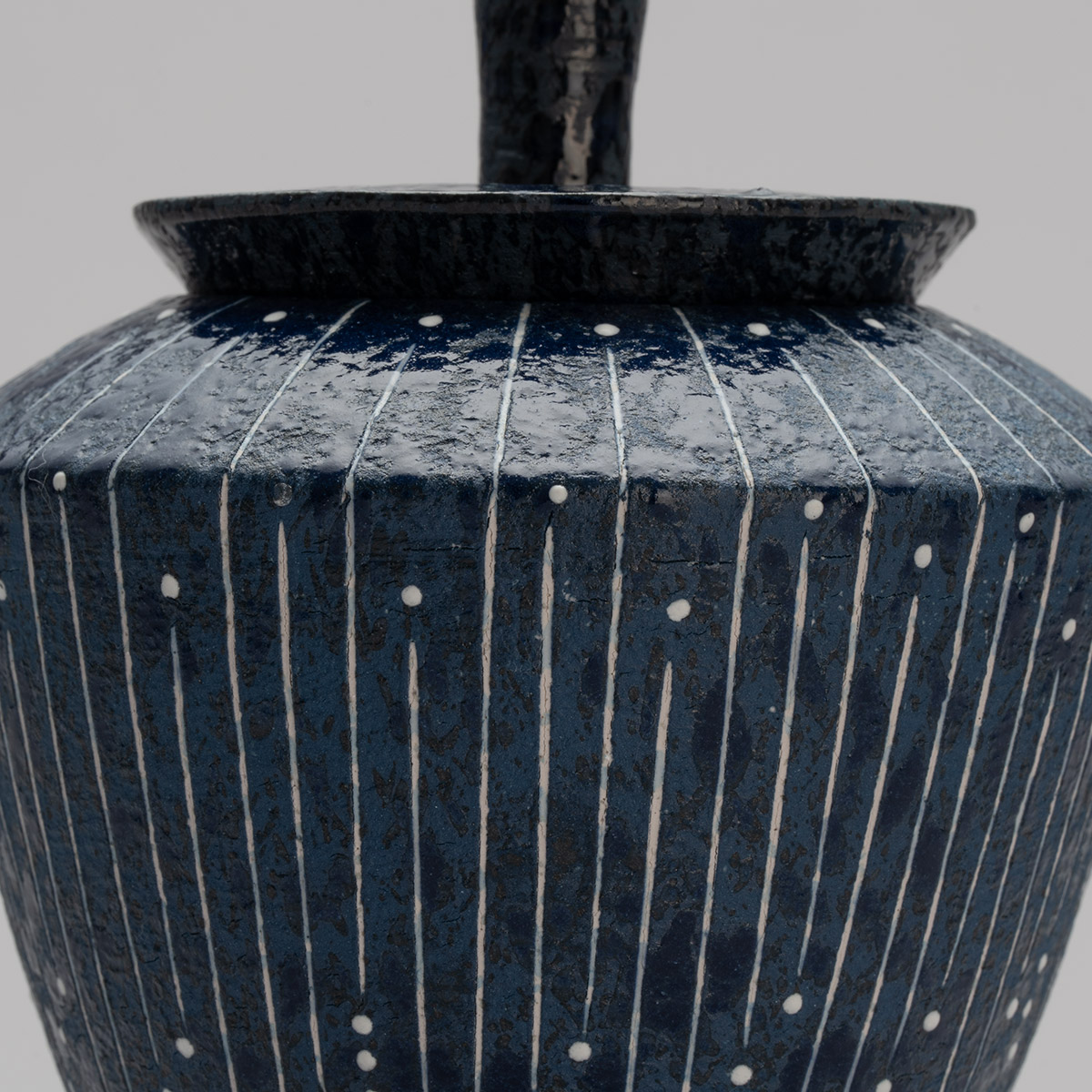 紺青彩零雨文香炉 | ARTerrace