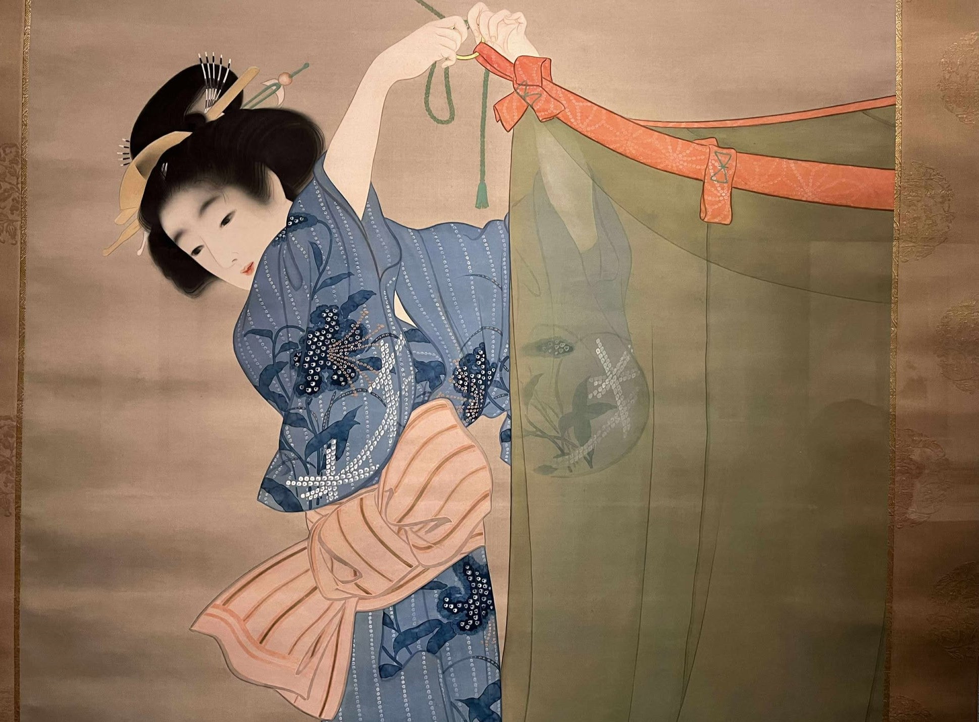 レポート】「上村松園と麗しき女性たち」山種美術館で7月27日まで 生涯