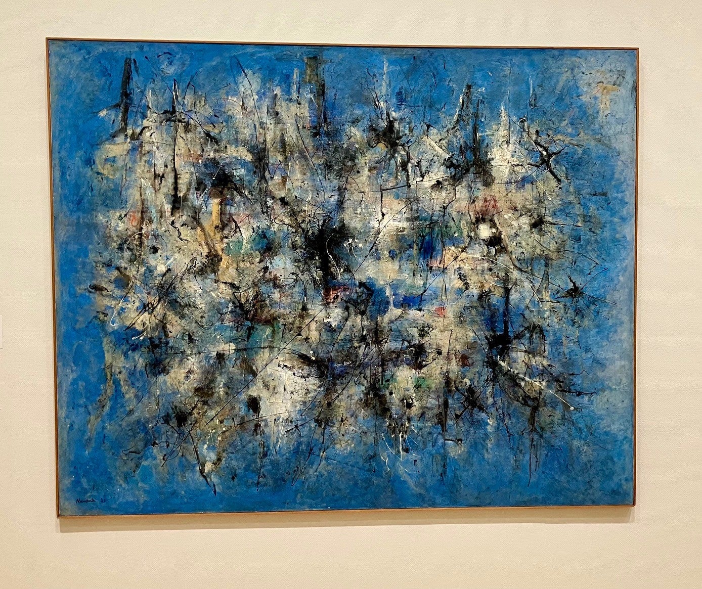 開幕】戦後抽象絵画の代表「難波田龍起」10月2日(木)まで東京オペラ