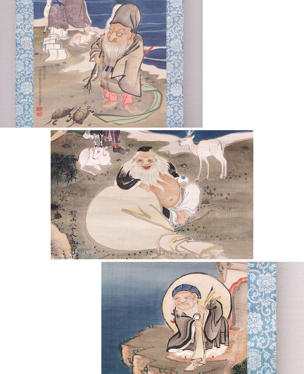 レポート】「人々を援け寄り添う神と仏－道釈人物画の世界－」大倉集