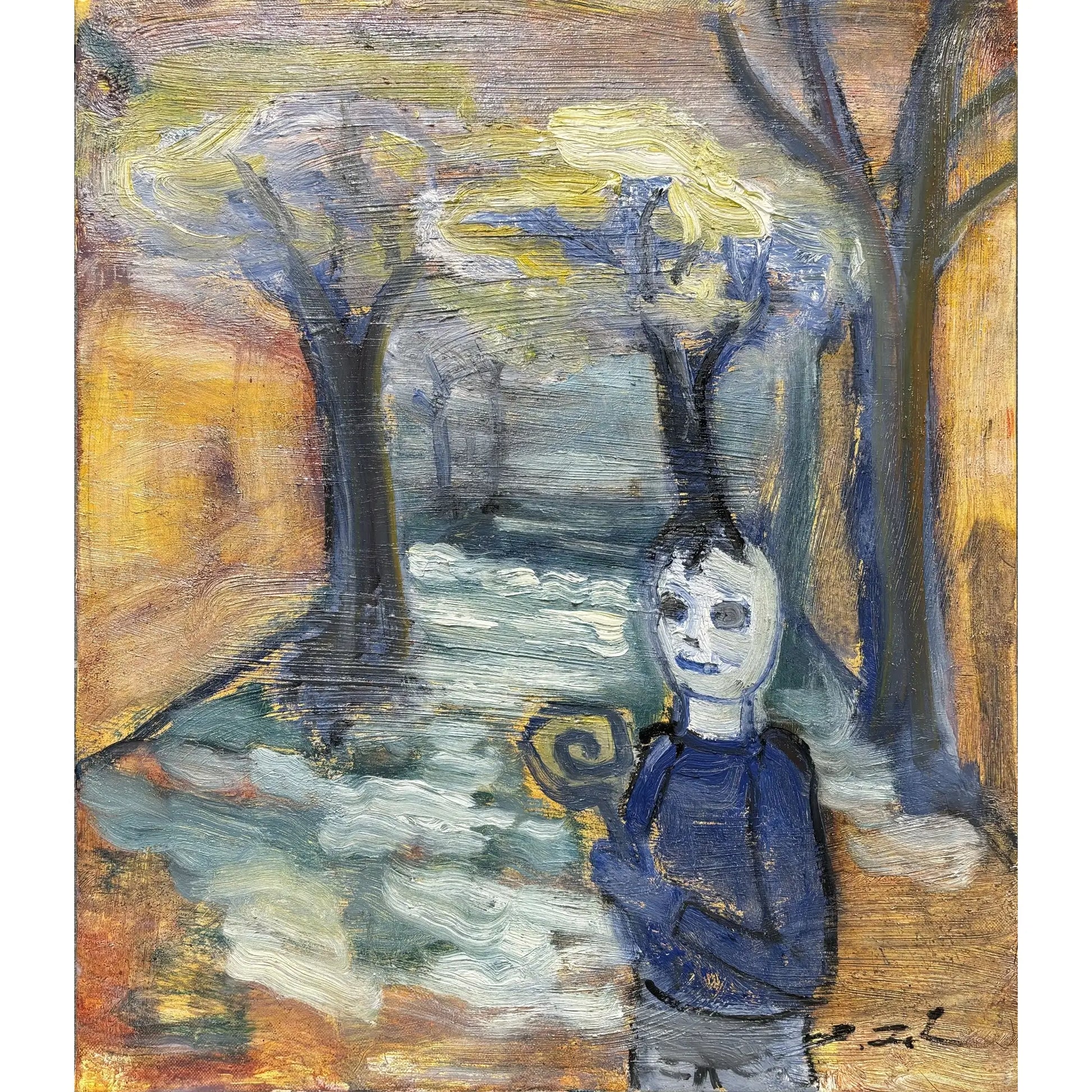 田中拓馬 (Takuma Tanaka)「Blue tree」ART GALLERY M