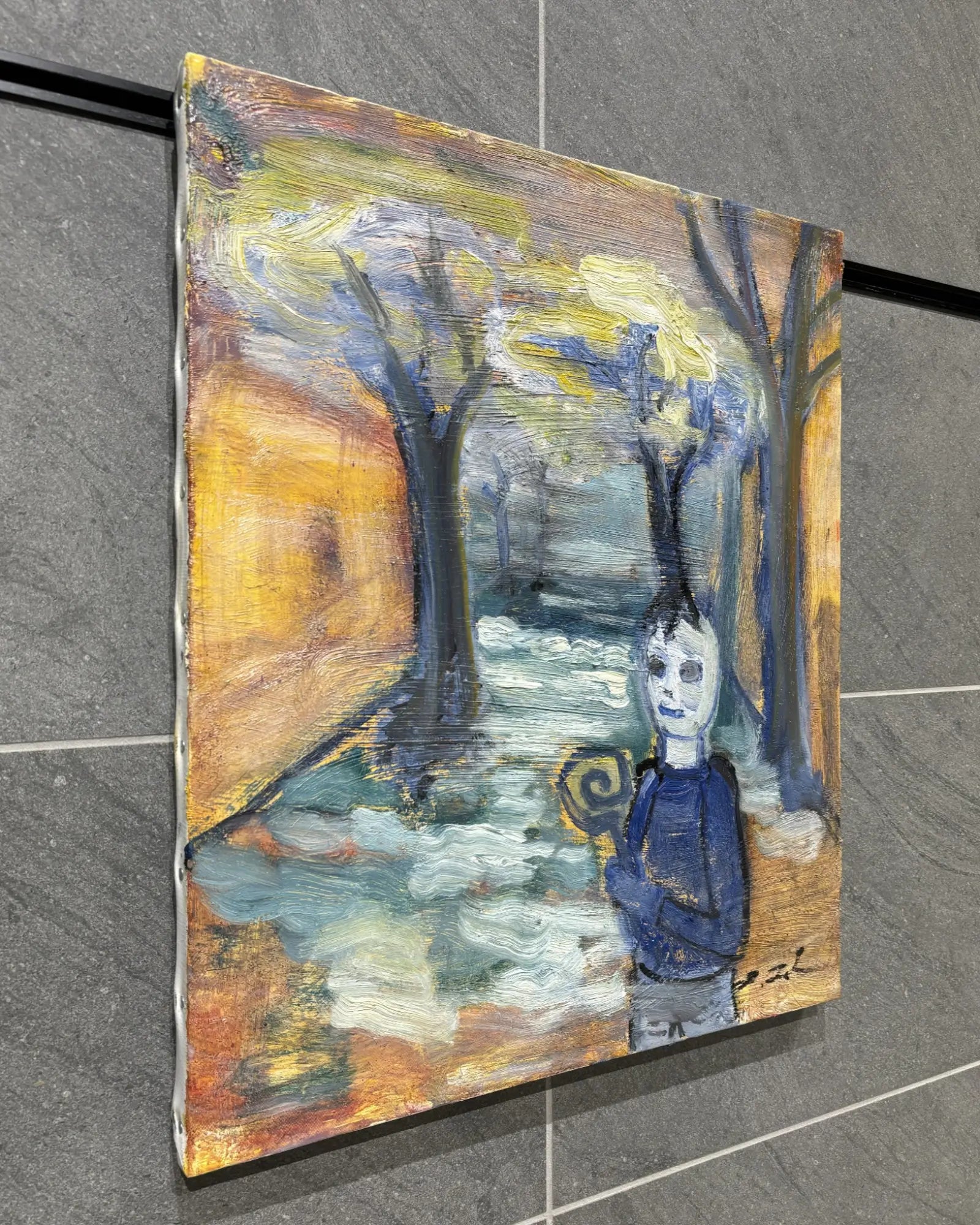 田中拓馬 (Takuma Tanaka)「Blue tree」ART GALLERY M