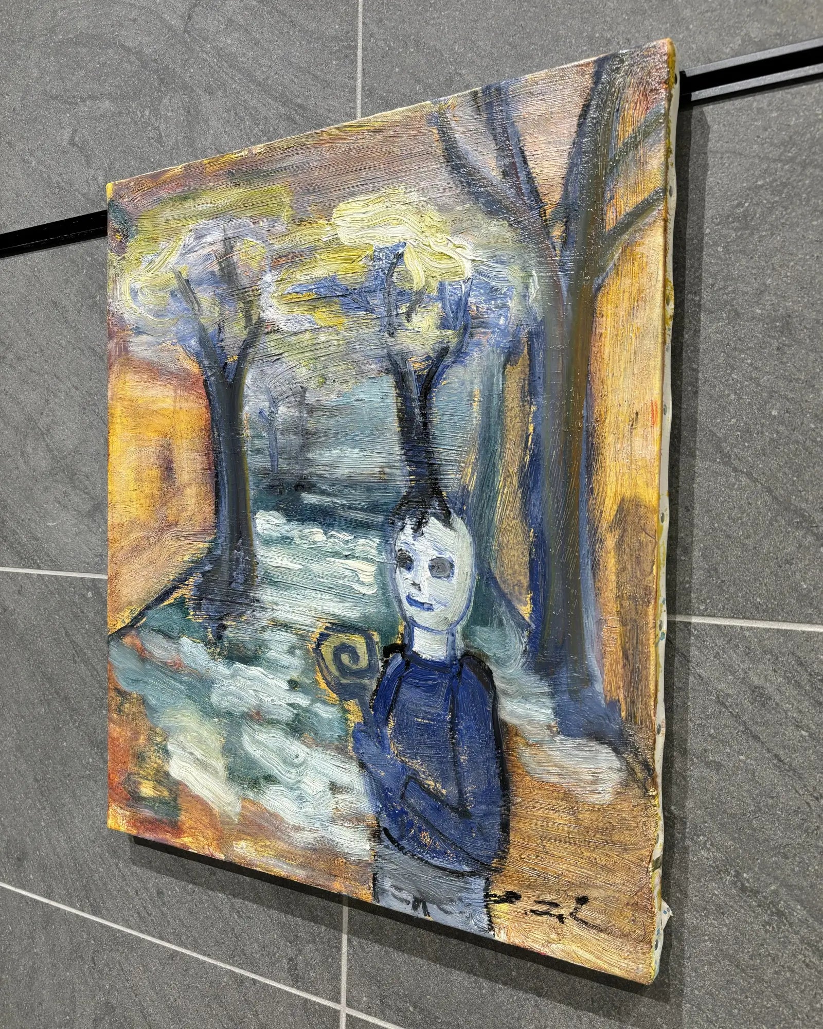 田中拓馬 (Takuma Tanaka)「Blue tree」ART GALLERY M