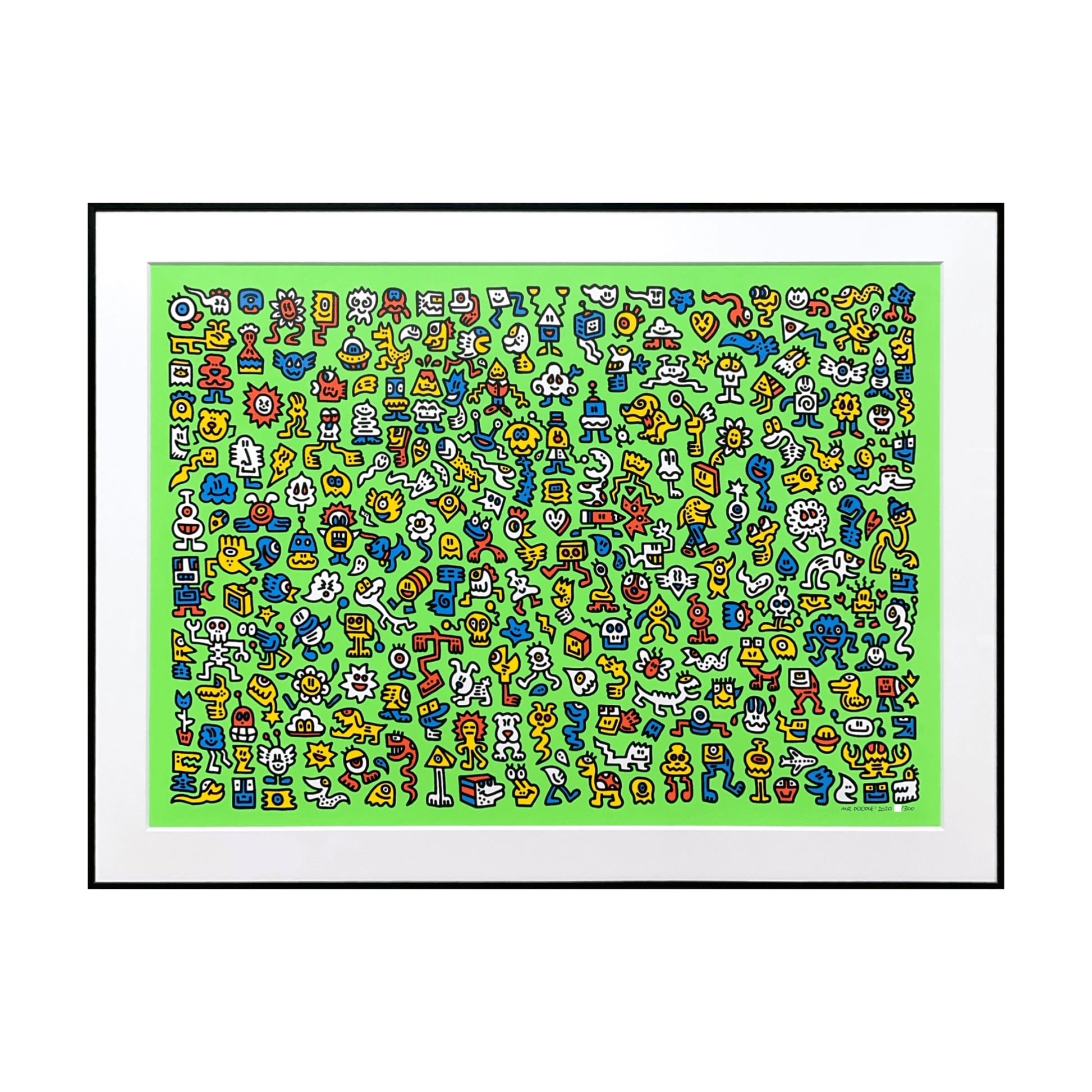 Mr.Doodle (ミスター・ドゥードゥル)「Alien Town」ART GALLERY M