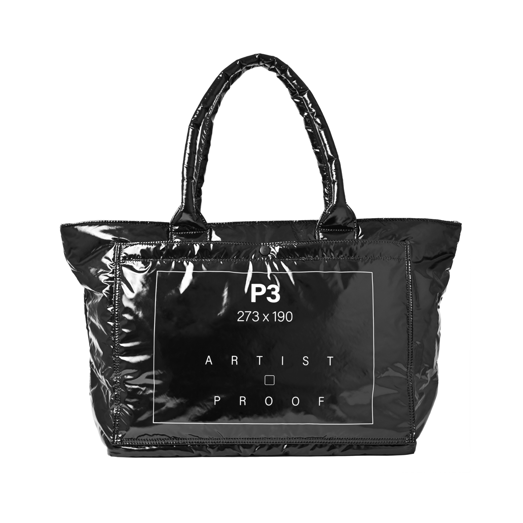 RAMIDUS MIRAGE TOTE BAG (L) WHITE – ARTIST PROOF