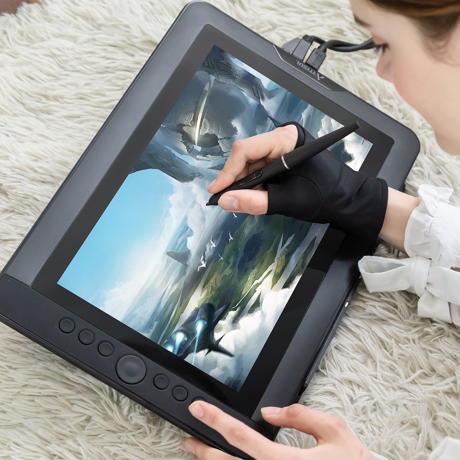 Artisul D13S 13.3-Inch Pen Display with 6 Customized Press Keys