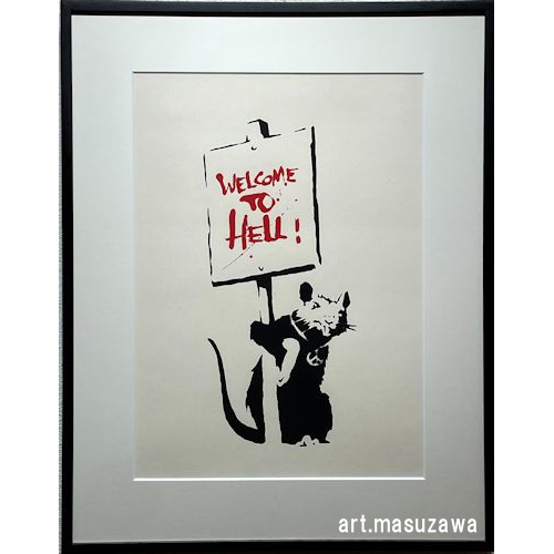 バンクシー | 額縁・絵画販売 Masuzawa