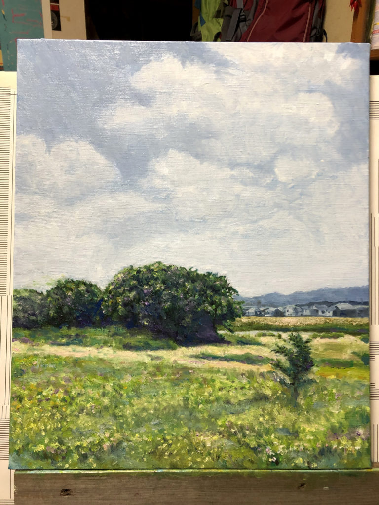 草むら｜初夏の多摩川河原-7 | Nobuアート日記