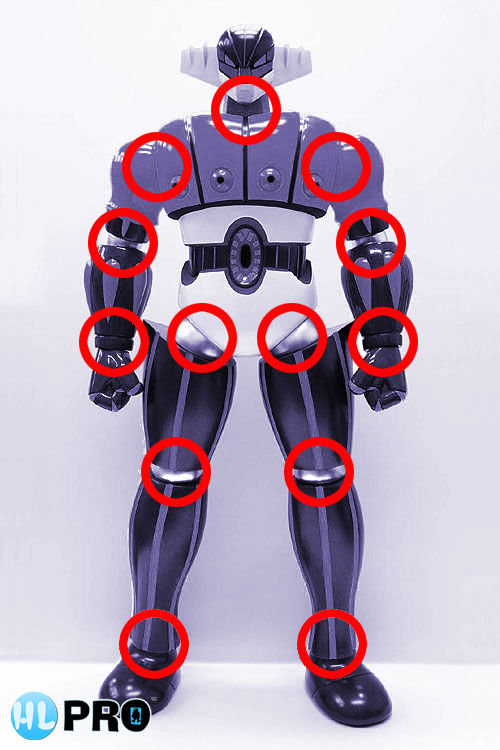 H.L.PRO 鋼鉄ジーグ ジャンボソフビ